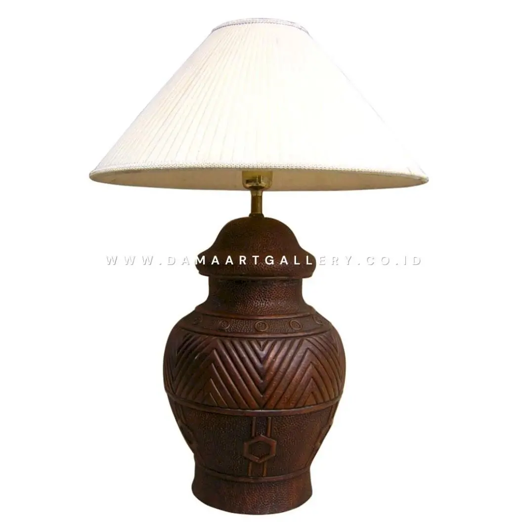 Lampu Meja Tembaga Kuningan Custom